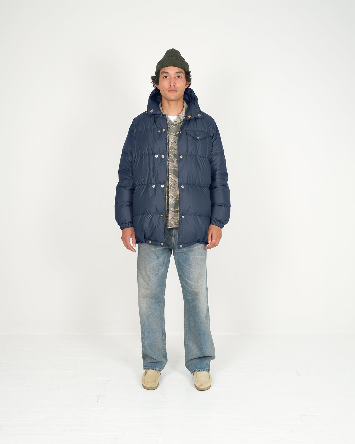 Italian Parka - Streakfree Nylon - Navy