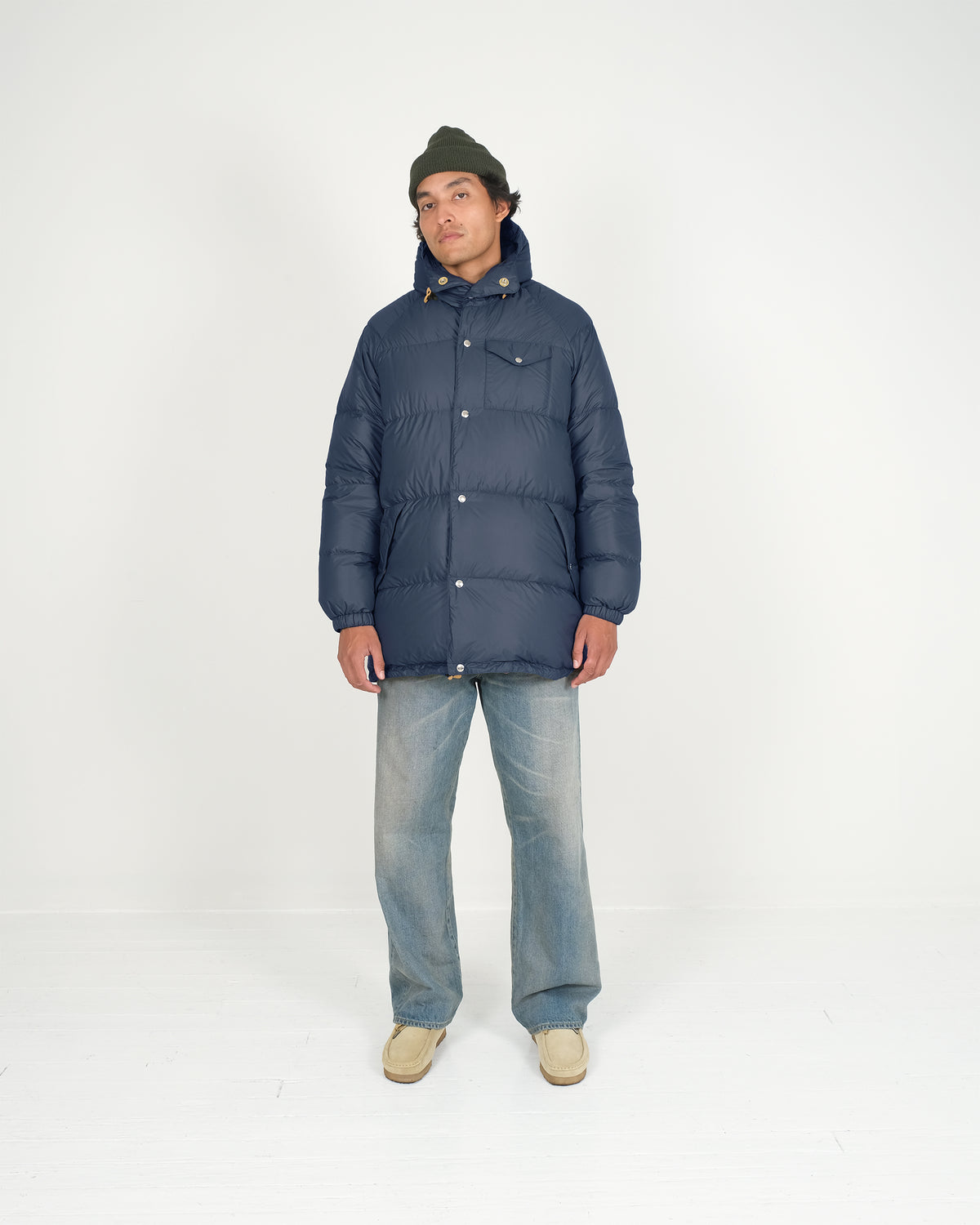 Italian Parka - Streakfree Nylon - Navy