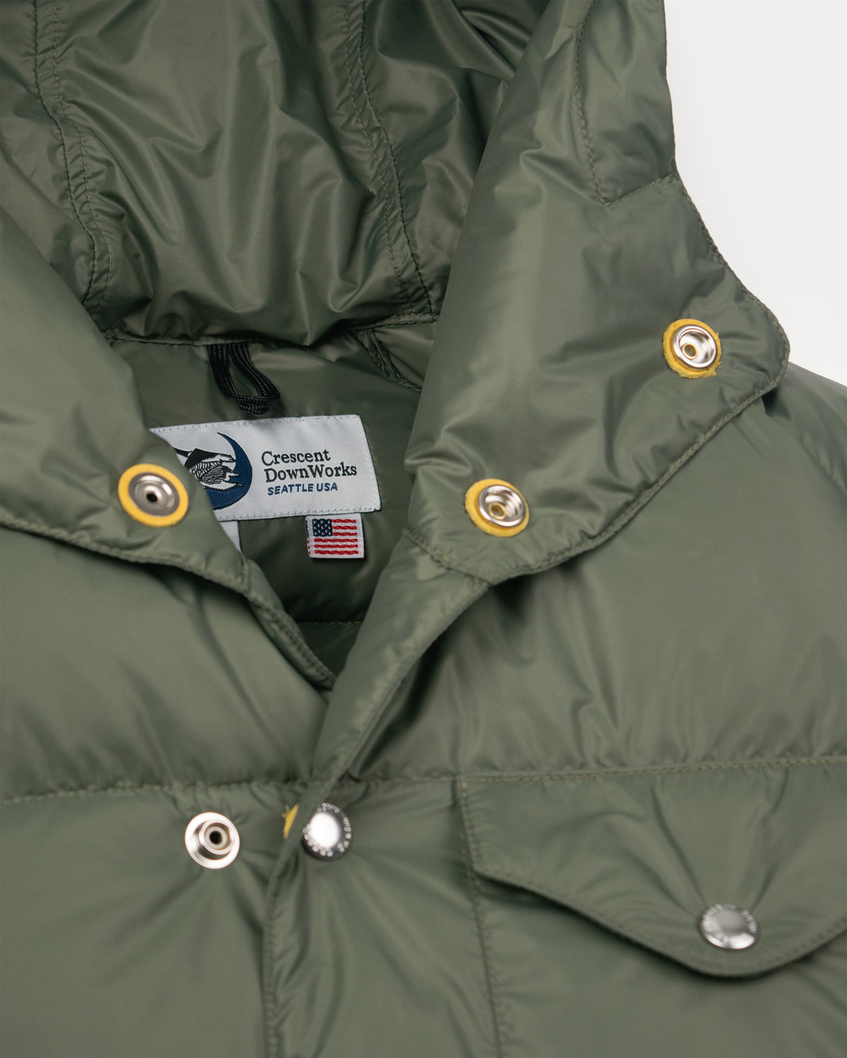 Italian Parka - Streakfree Nylon - Olive
