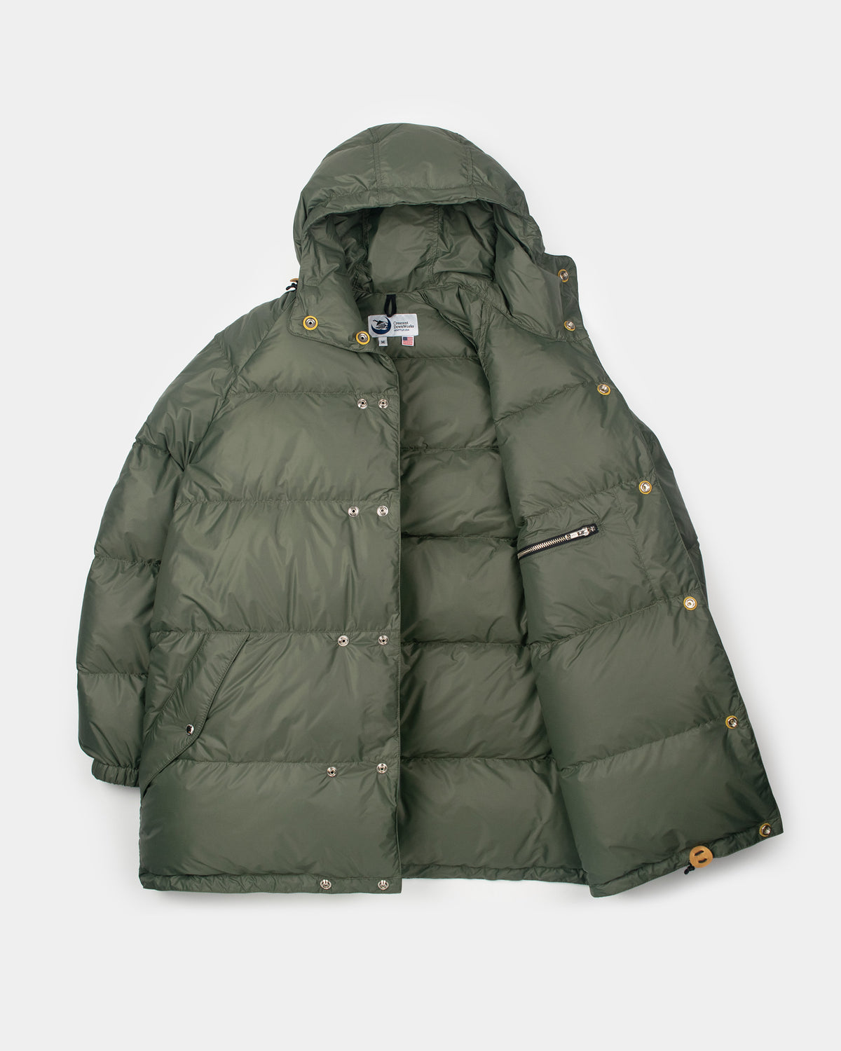 Italian Parka - Streakfree Nylon - Olive