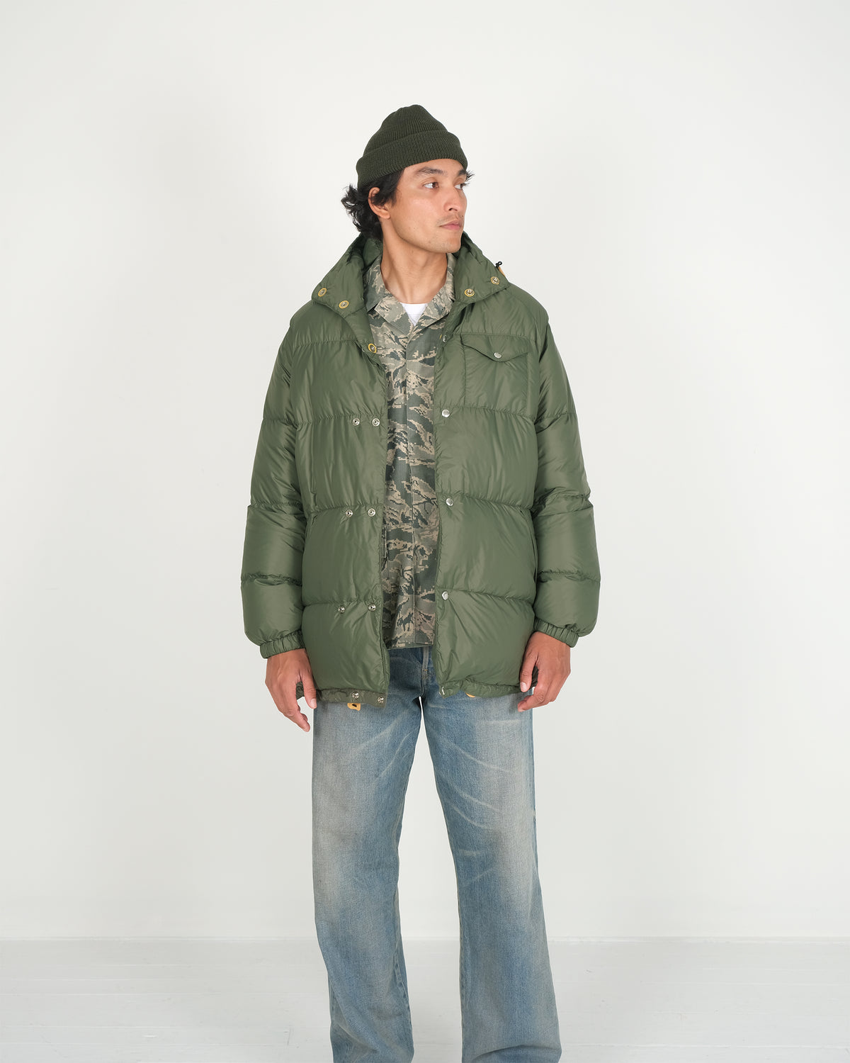 Italian Parka - Streakfree Nylon - Olive