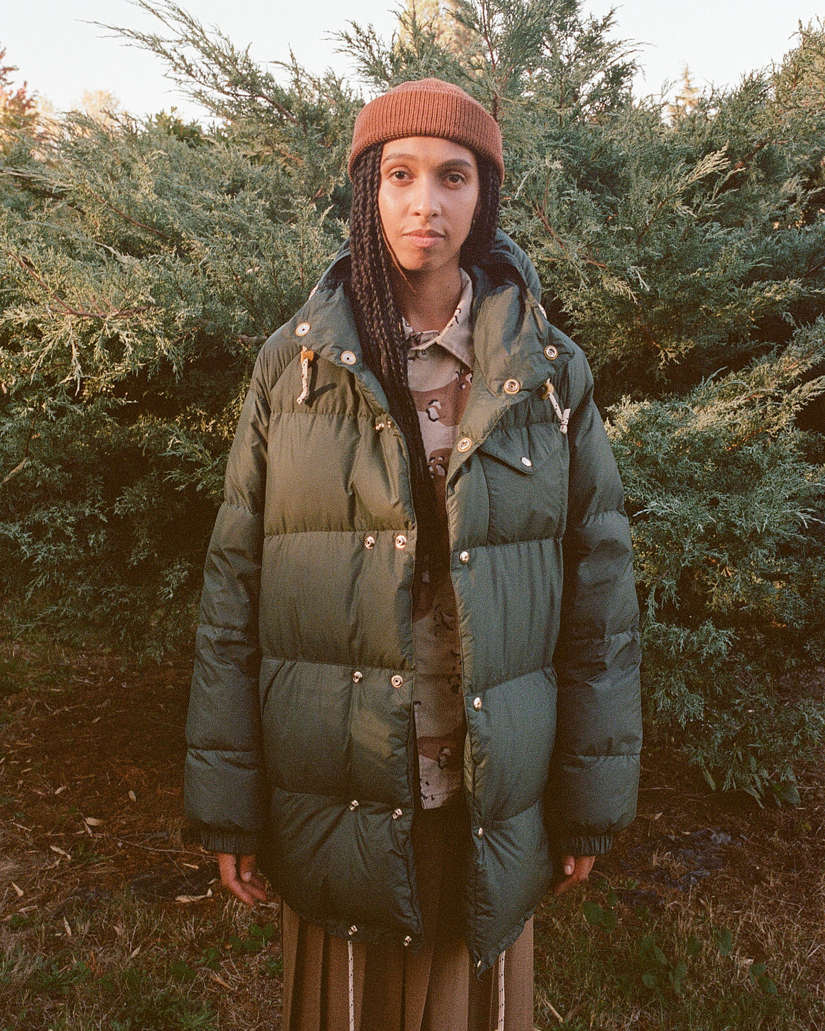 Italian Parka - Streakfree Nylon - Hunter