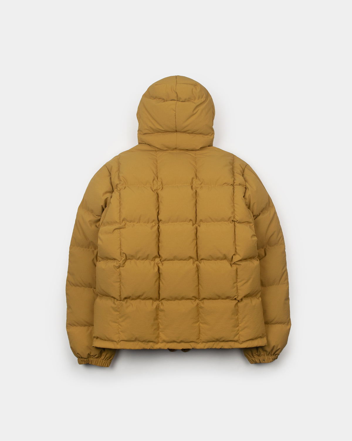 Hooded Sweatshirt - Recycled Ripstop - Mustard