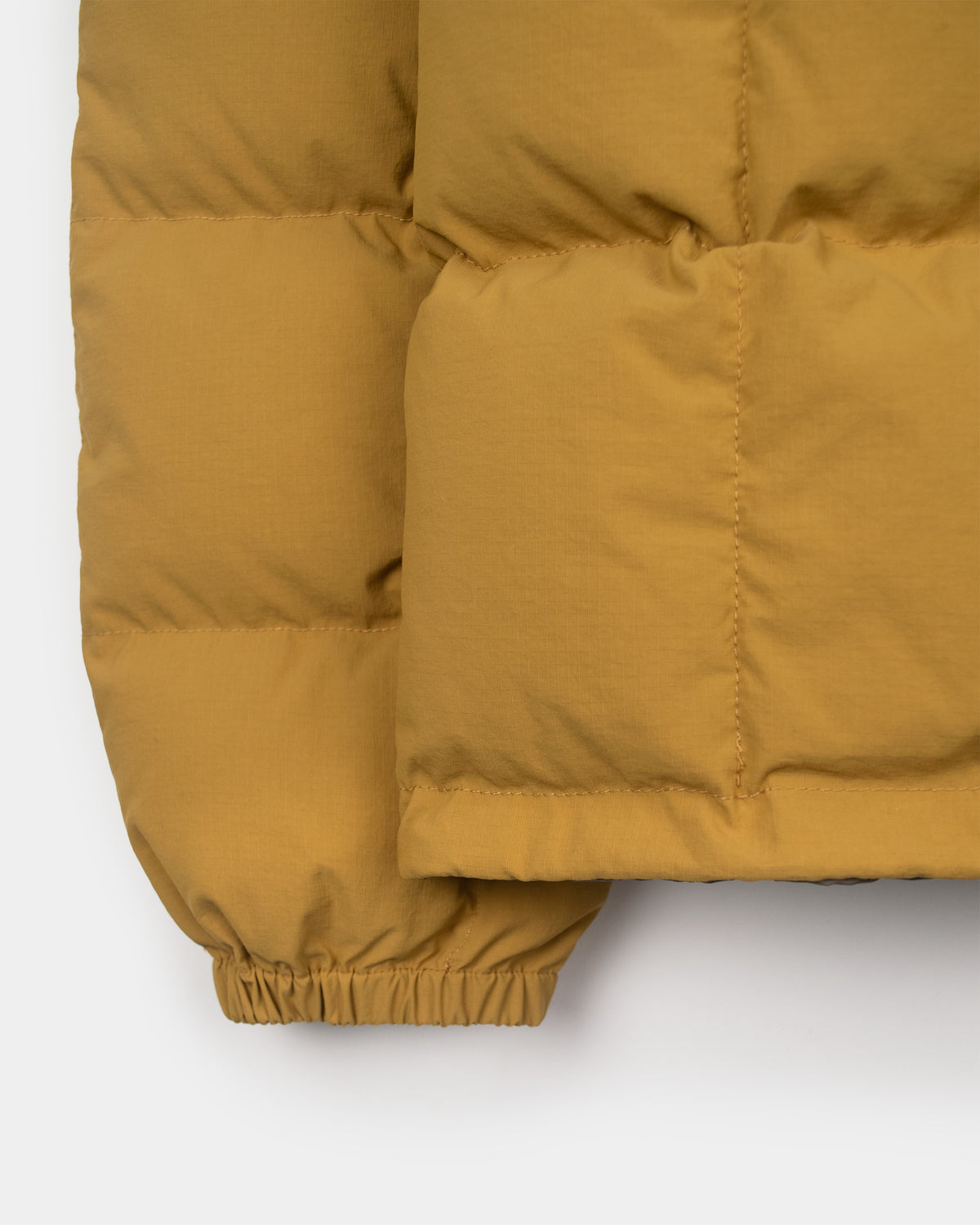 Hooded Sweatshirt - Recycled Ripstop - Mustard