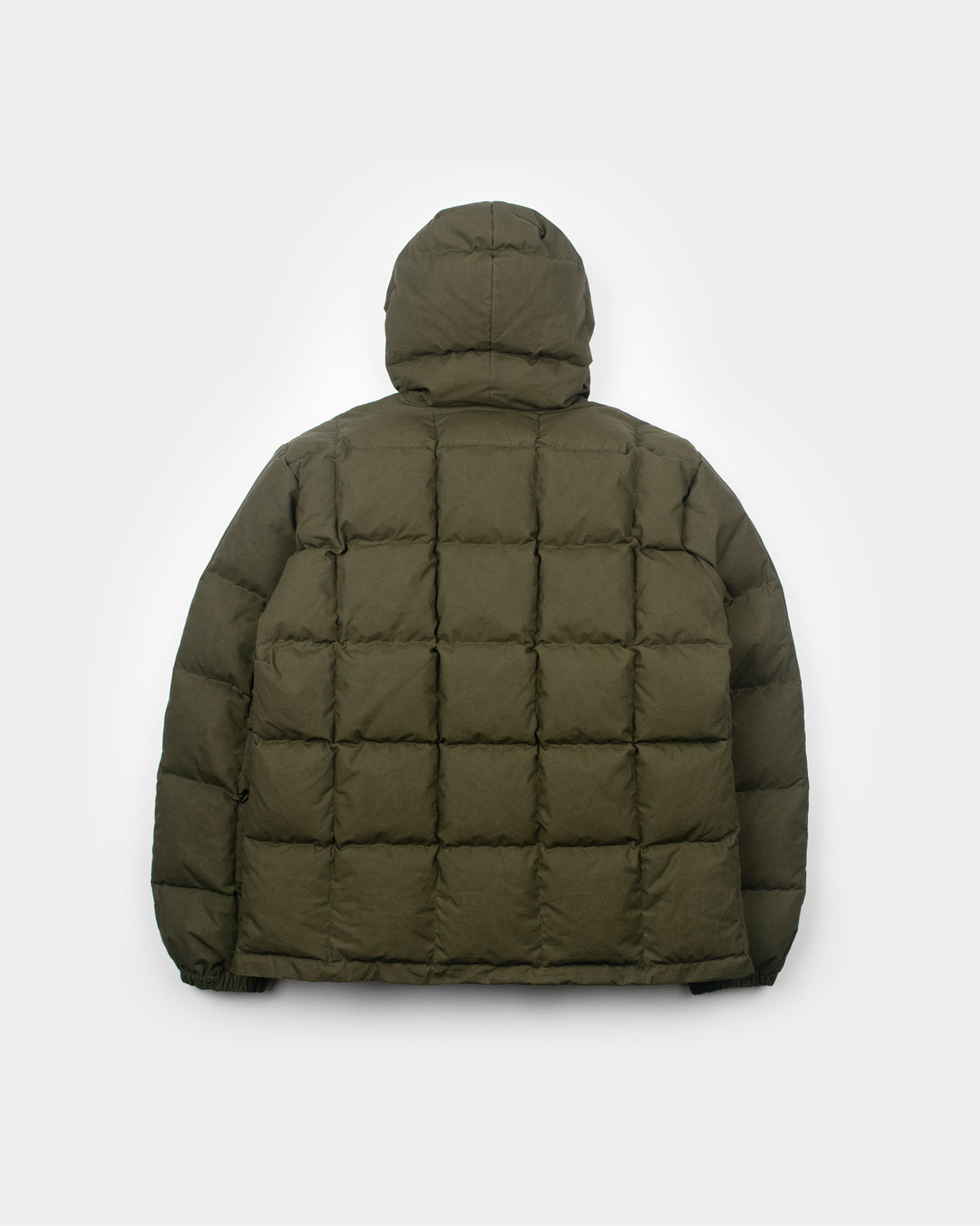 Hooded Sweatshirt - Dry Wax Cotton - Douglas Green