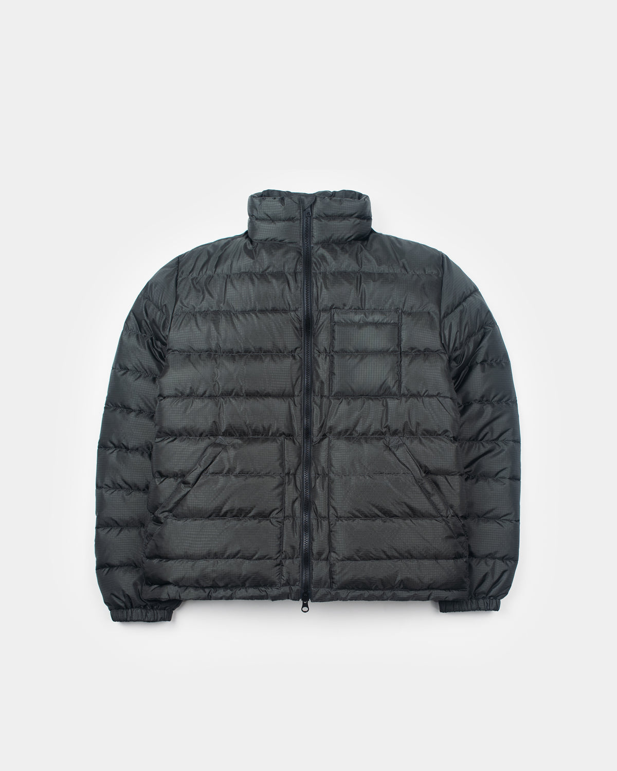 Flat photography of Seattle Jacket in Charcoal