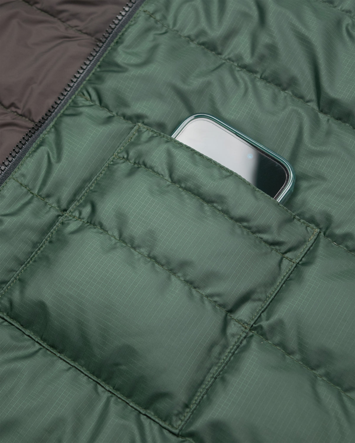 Seattle Jacket Liner - Ripstop Nylon - Spruce