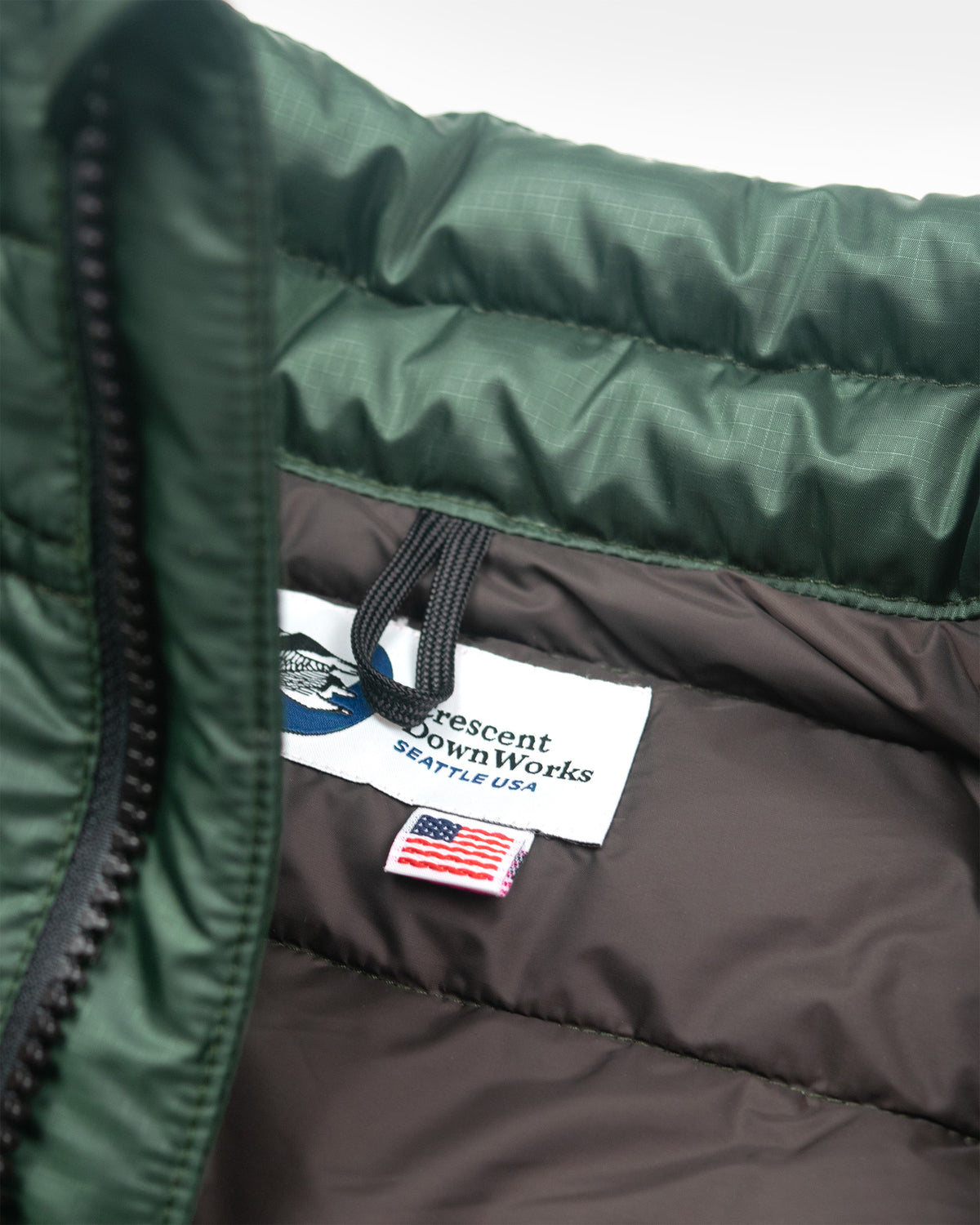 Seattle Jacket Liner - Ripstop Nylon - Spruce