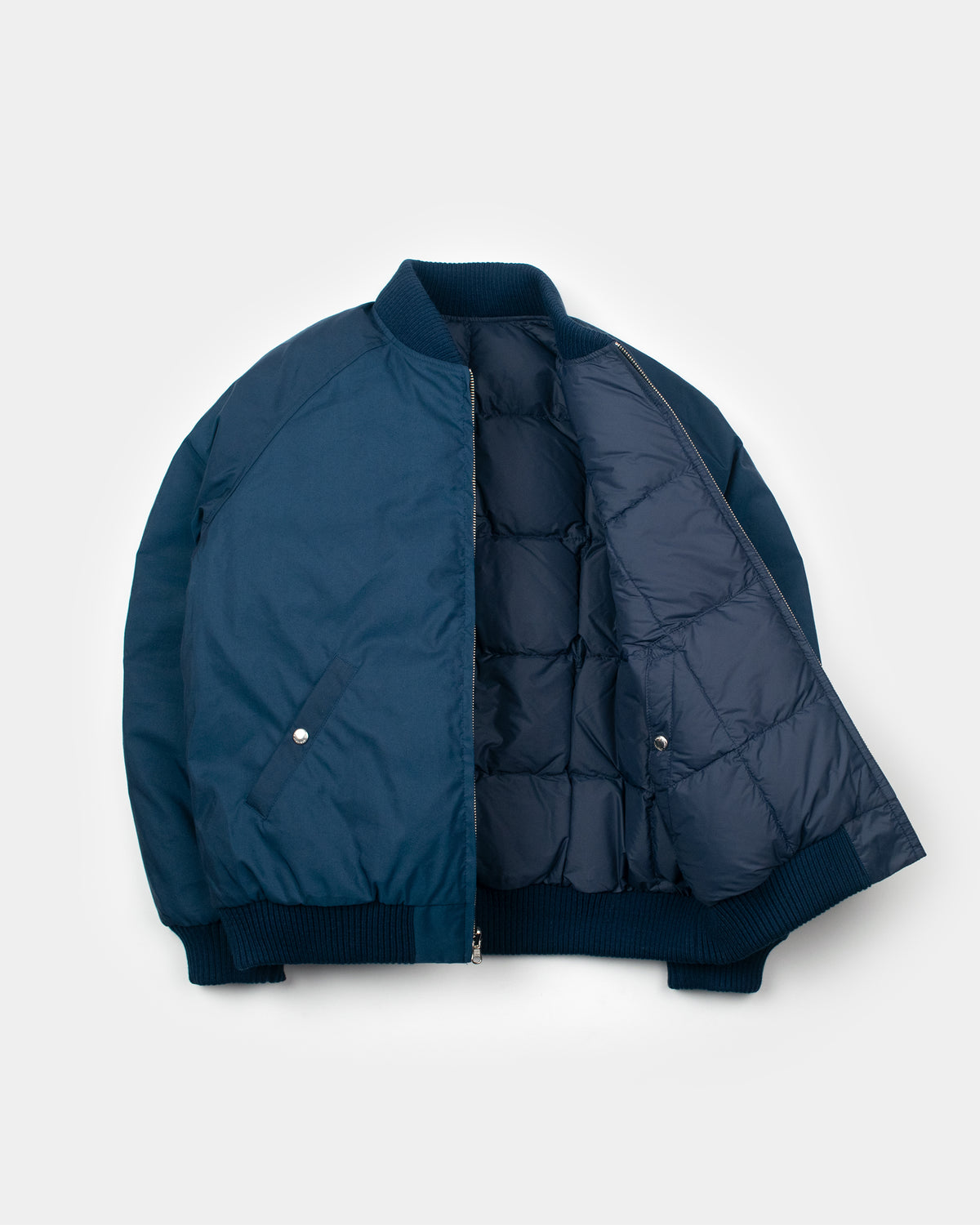 Down Bomber - Reversible - Navy