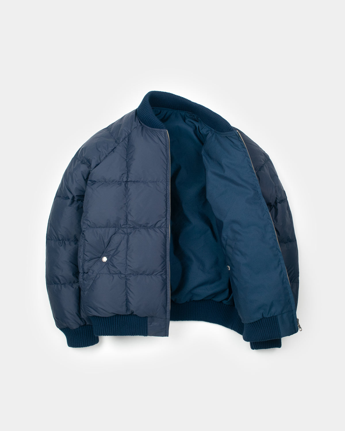 Down Bomber - Reversible - Navy
