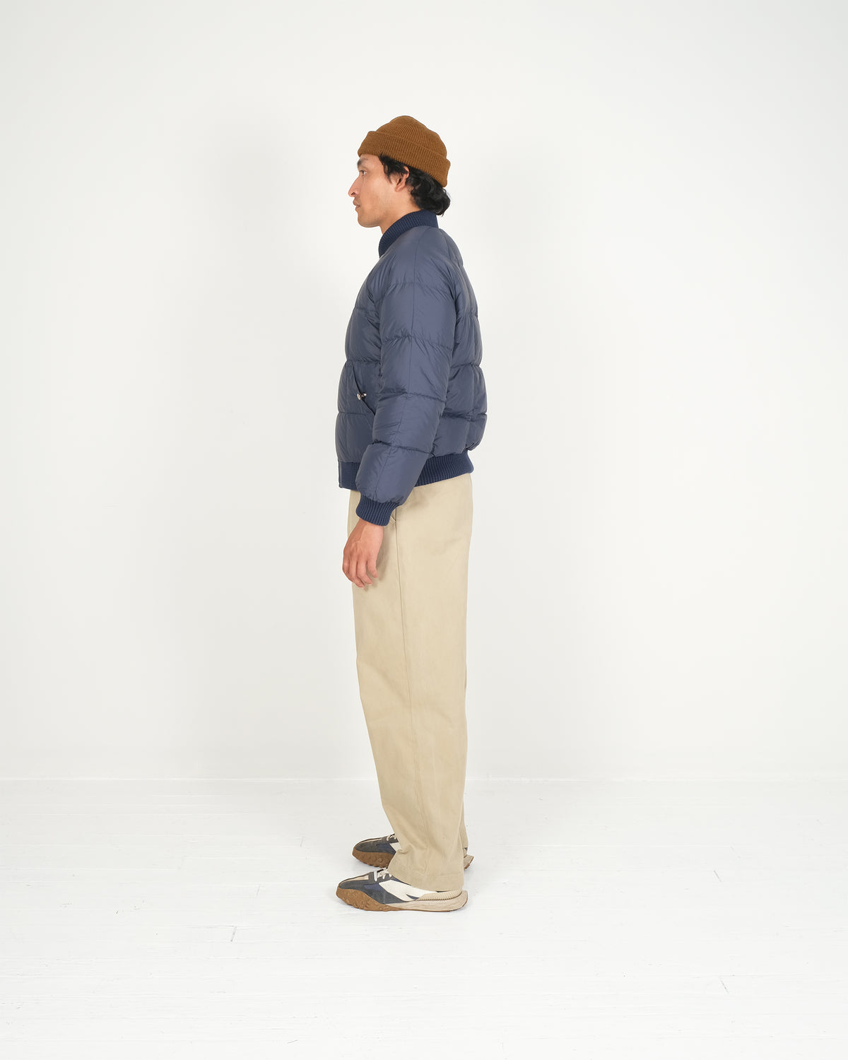 Down Bomber - Reversible - Navy