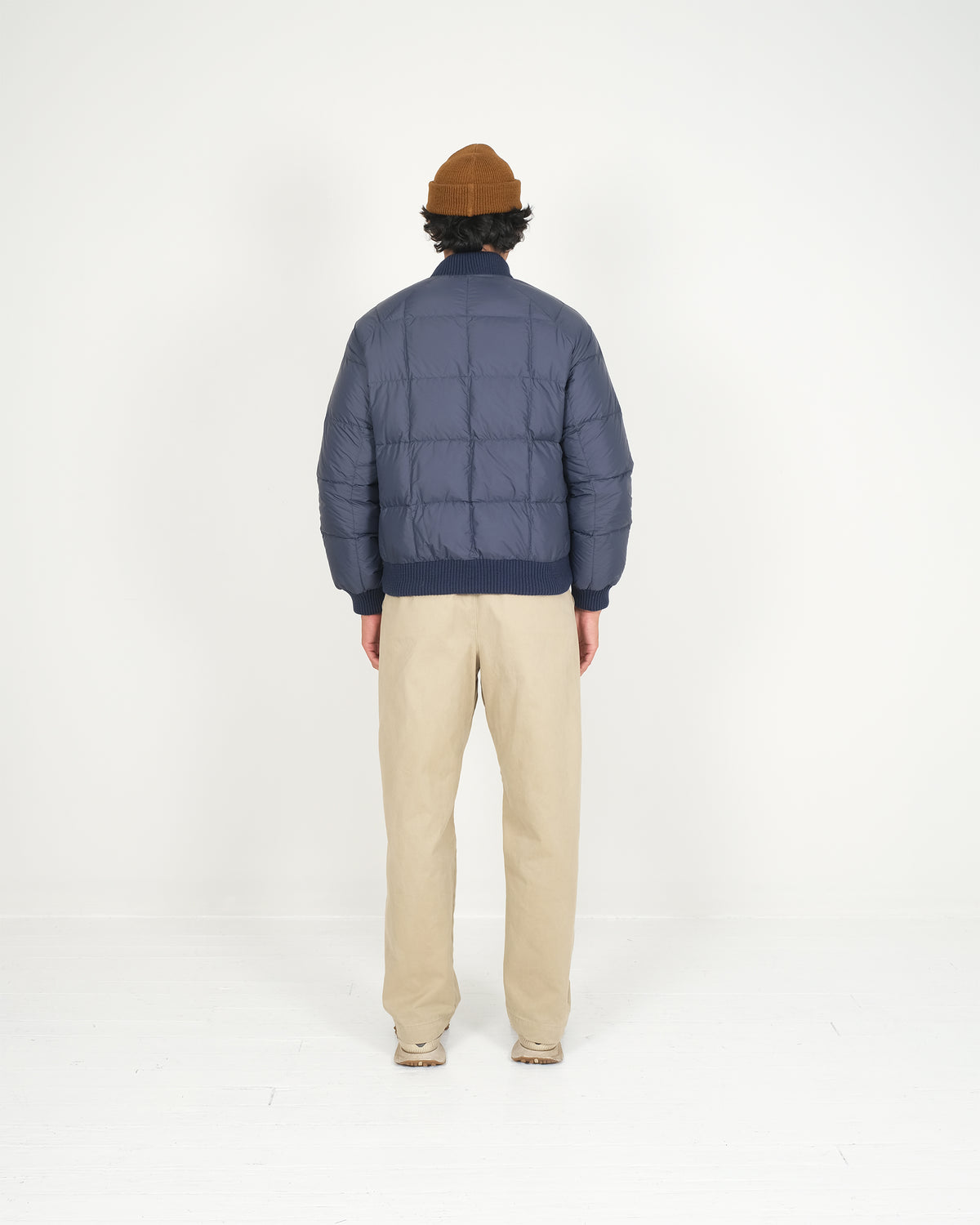 Down Bomber - Reversible - Navy