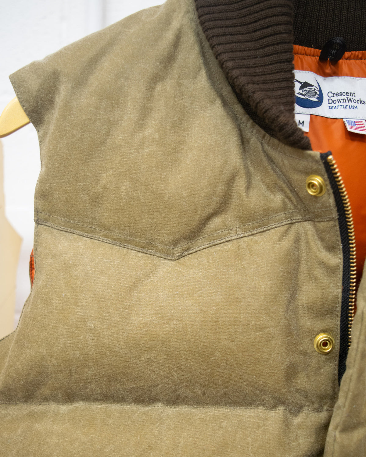 Sample Series | Italian Vest | Field Tan Wax Cotton