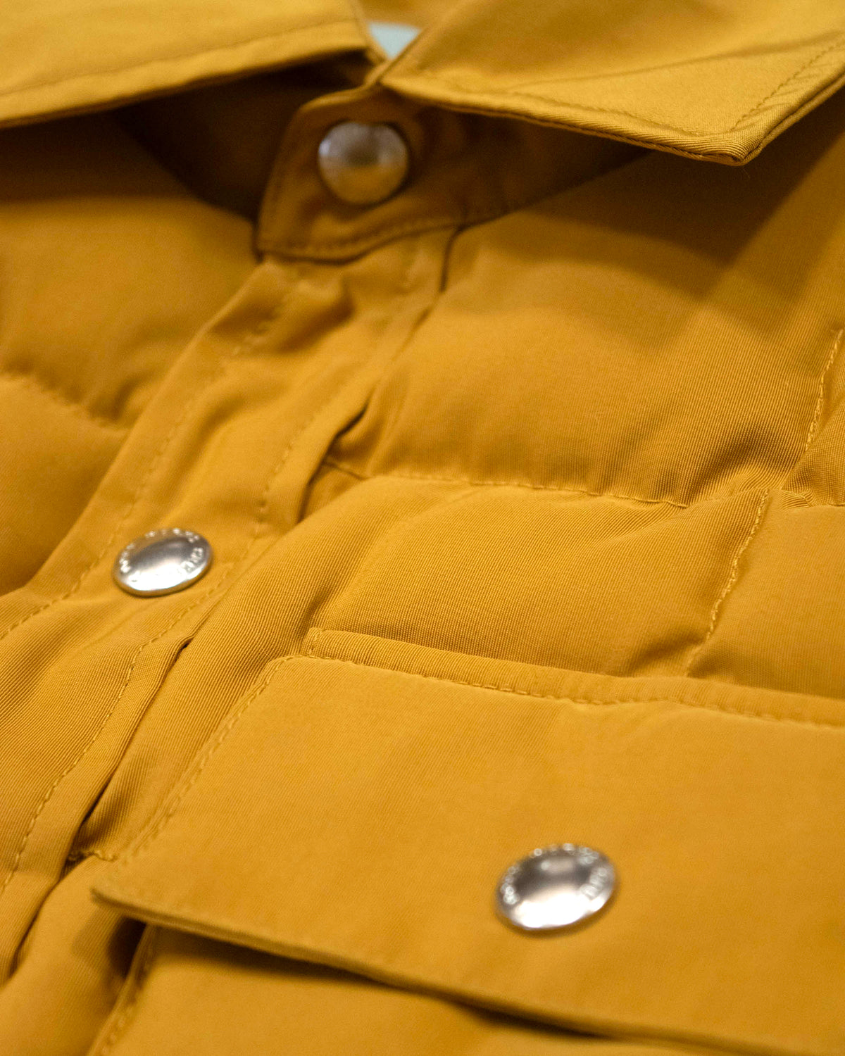 Sample Series | Down Shirt | Mustard &amp; Silver