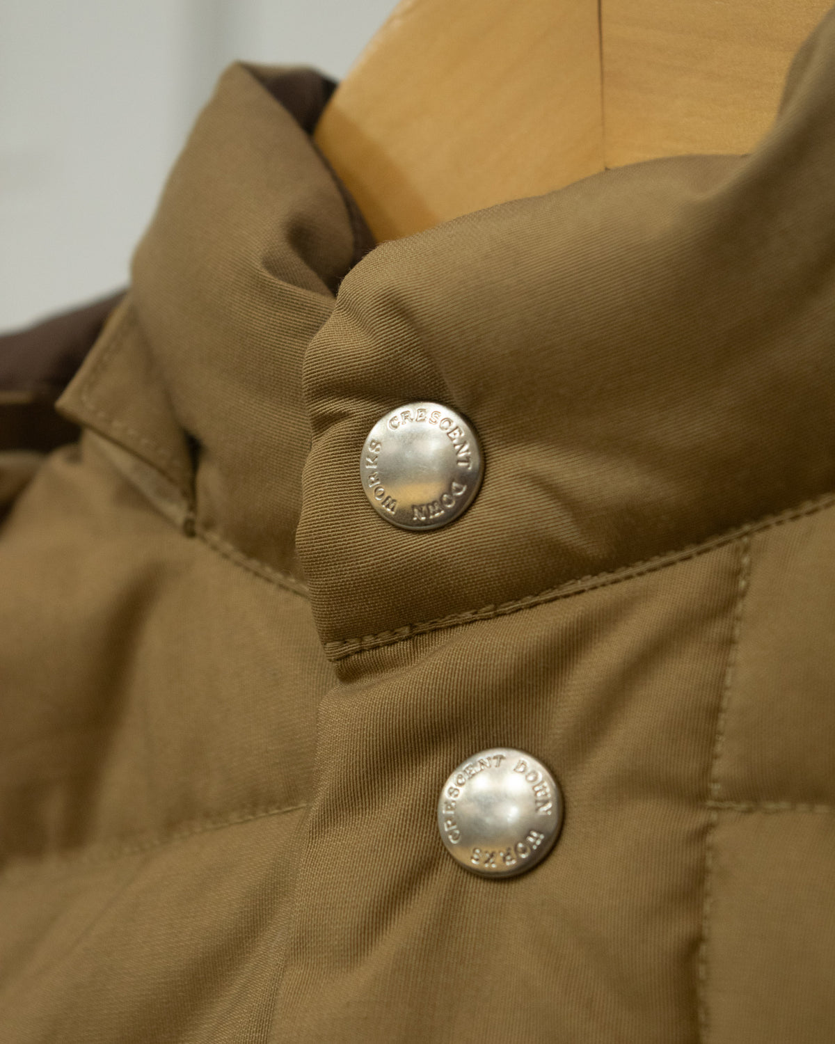 Sample Series | Kid&#39;s Down Sweater | Tan &amp; Brown