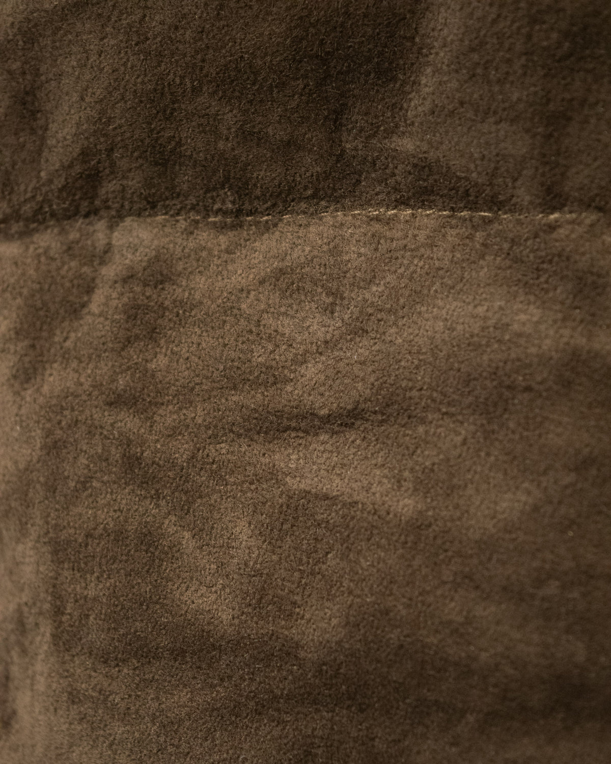 Sample Series | Down Tote | Espresso Suede