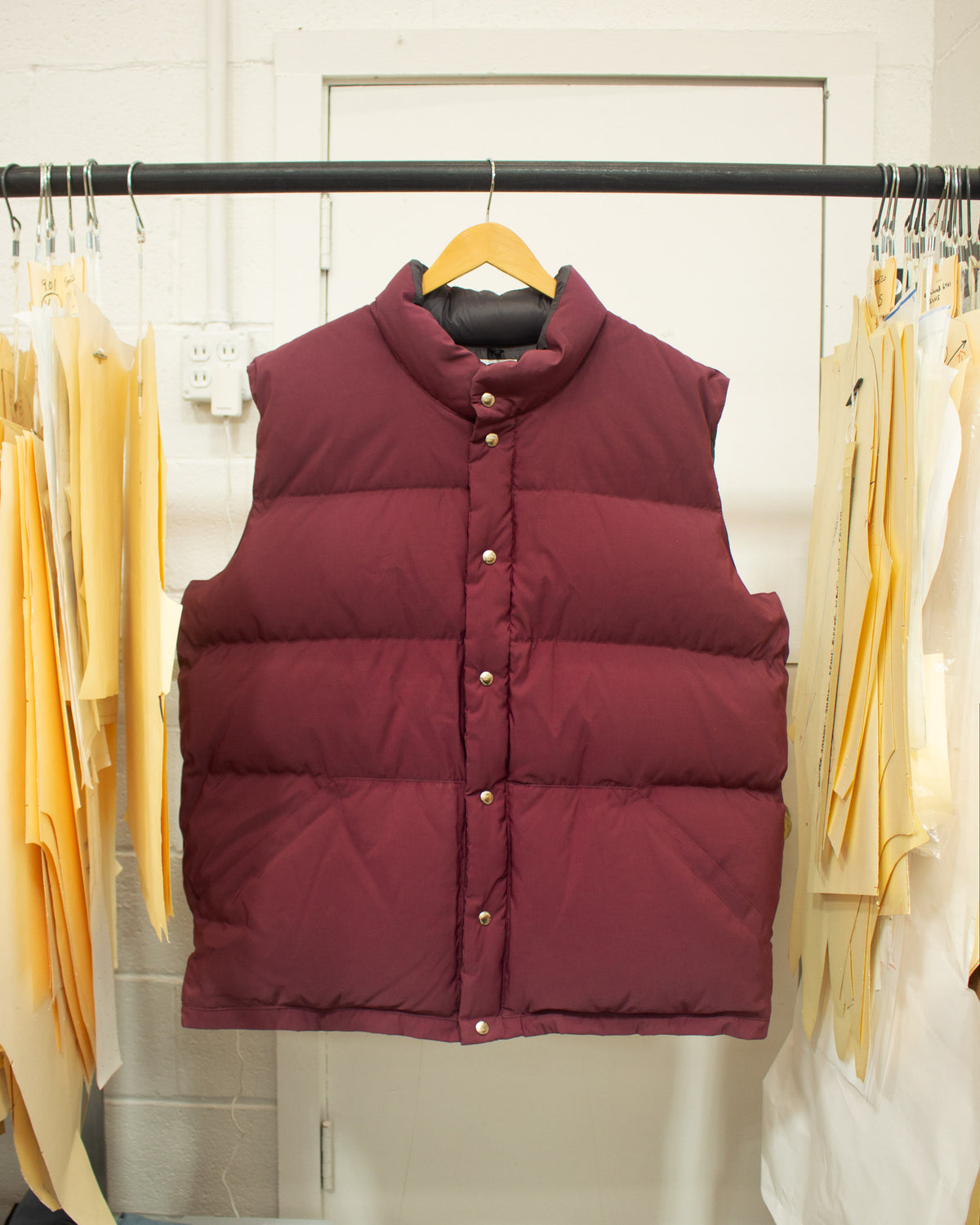 Sample Series | Italian Vest | Burgundy