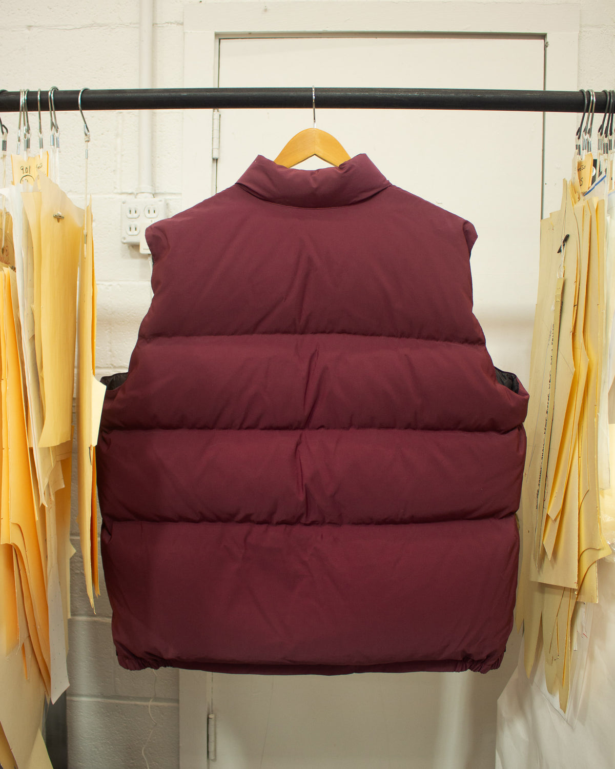 Sample Series | Italian Vest | Burgundy