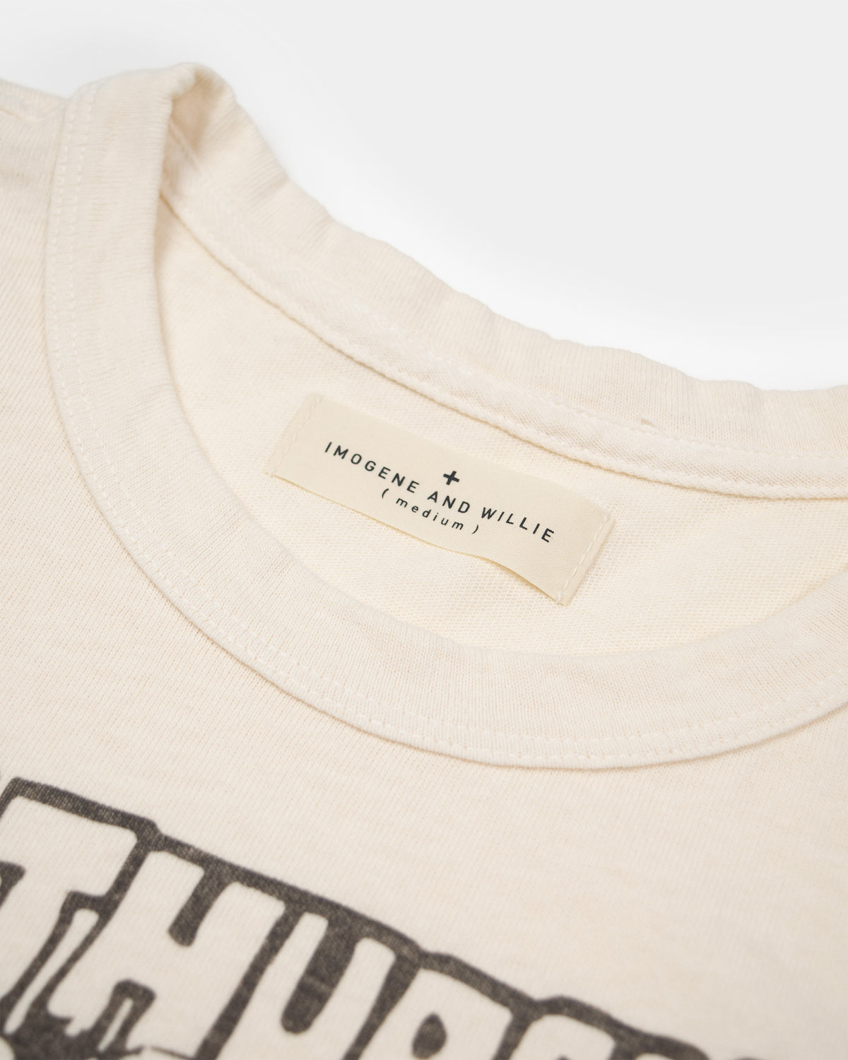 Short sleeve T-shirt - Cafe Paradiso Open Mic - Warm White