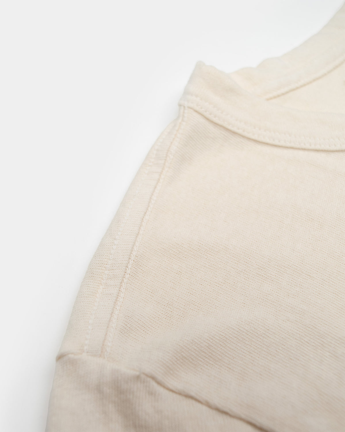 Short sleeve T-shirt - Vintage Logo - Warm White