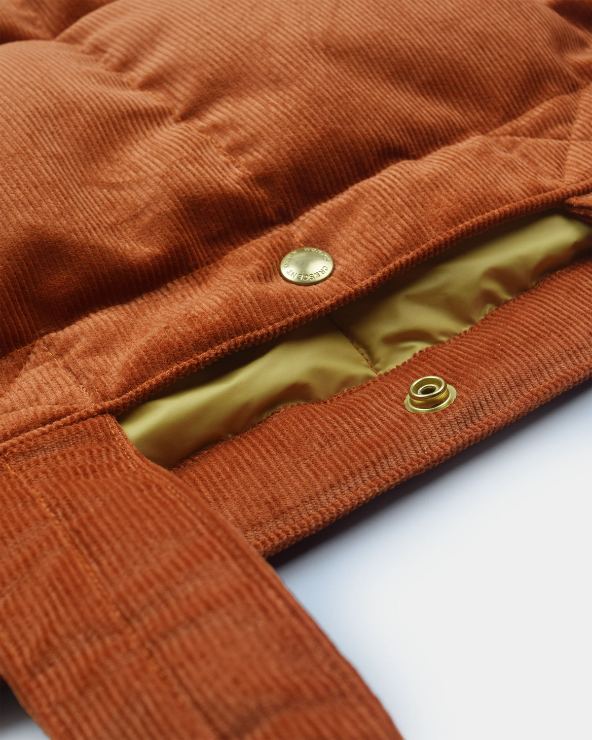 Down Tote - Corduroy - Burnt Orange