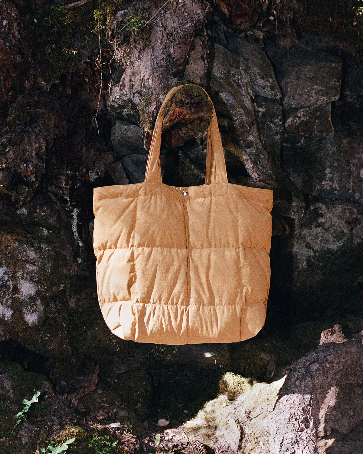 Down Tote - Recycled Ripstop - Mustard