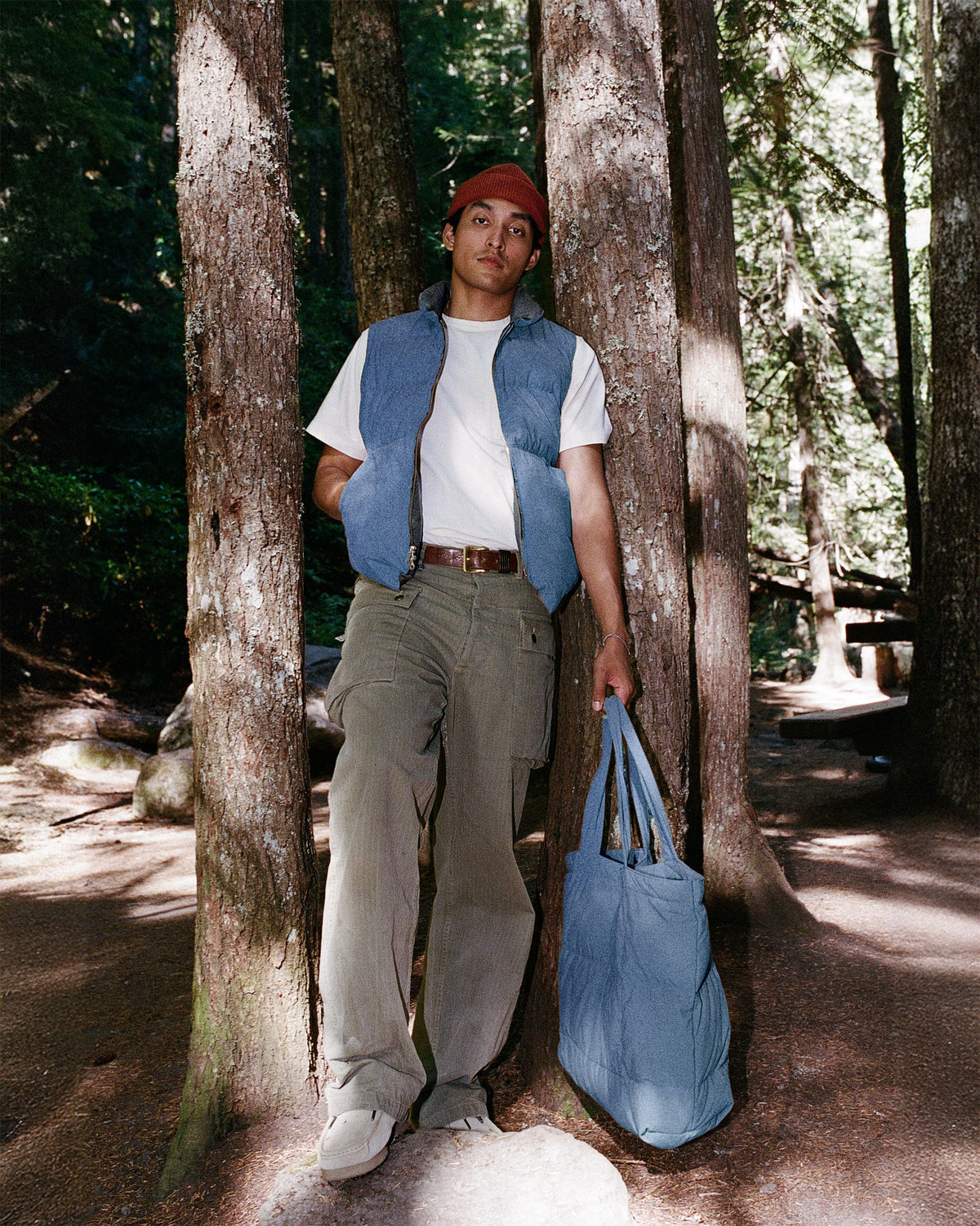 Down Tote - Recycled Ripstop - Sky