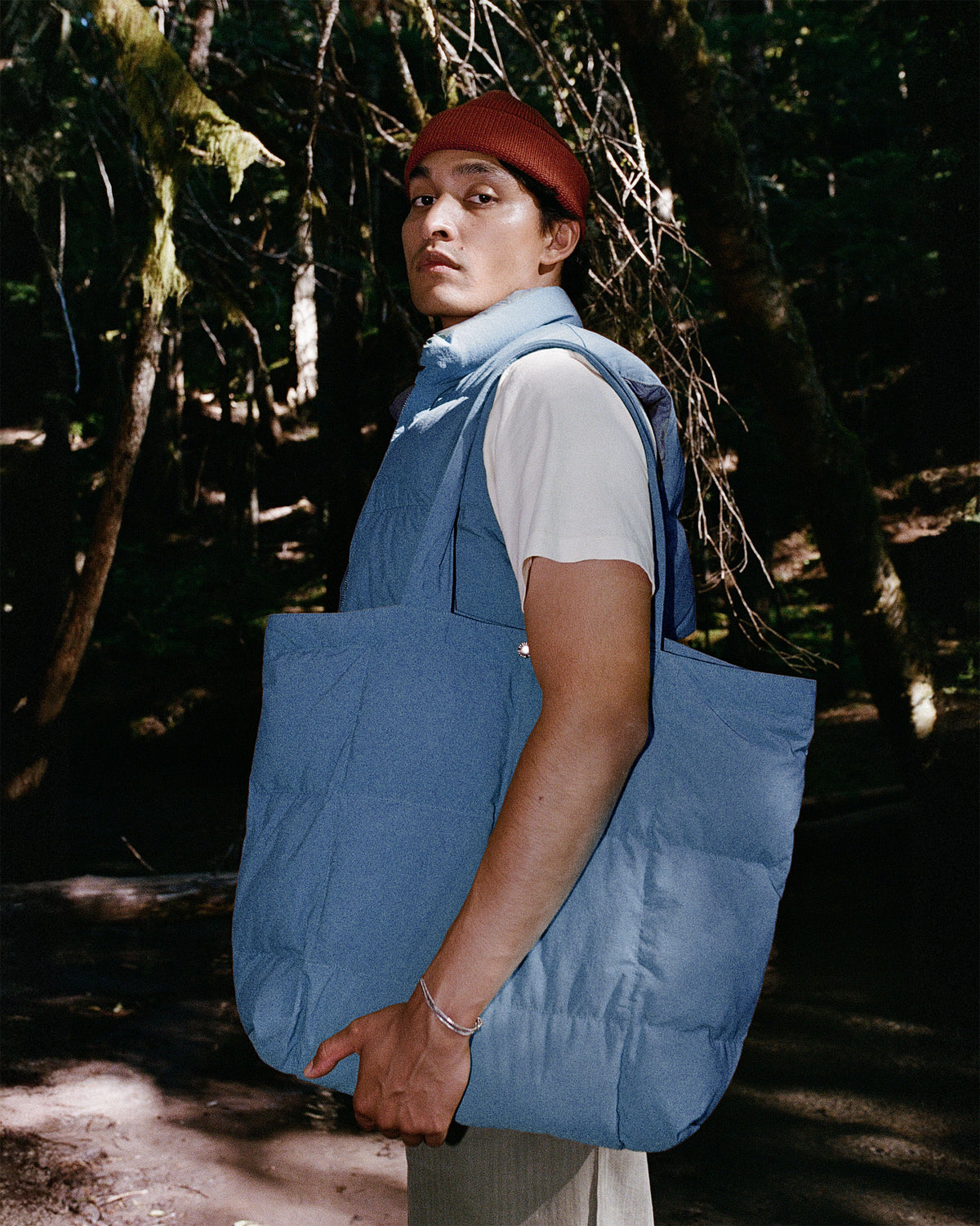 Down Tote - Recycled Ripstop - Sky