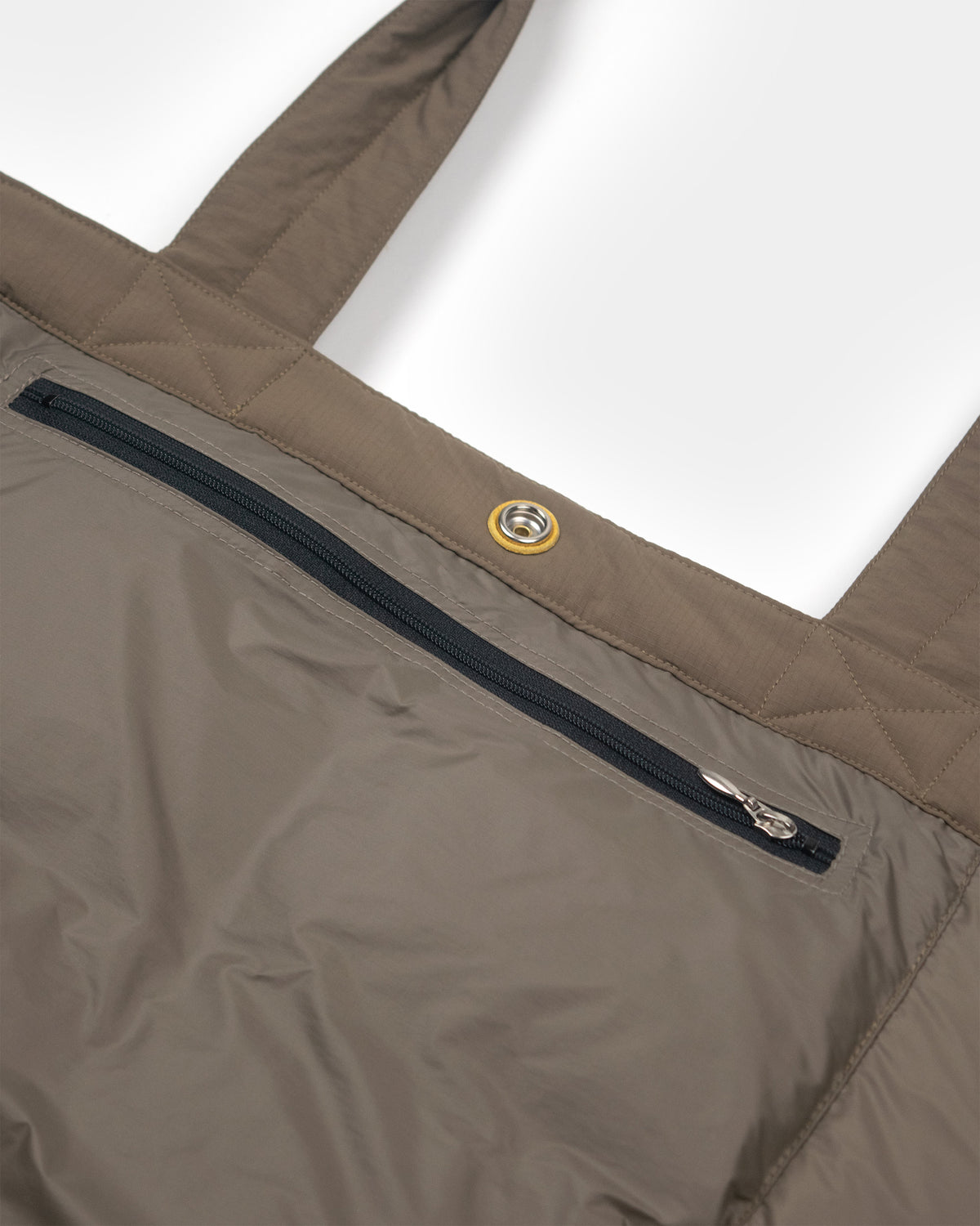 Down Tote - Recycled Ripstop - Brown