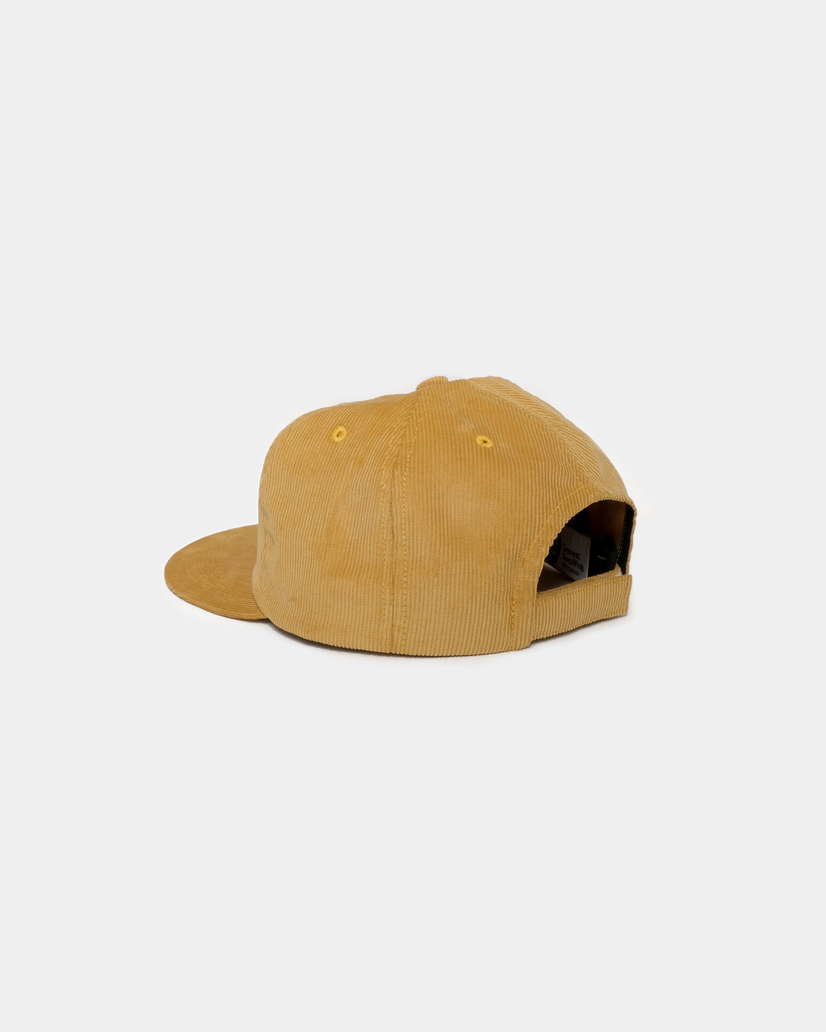 Embroidered Cap - Corduroy - Wheat
