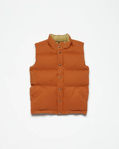 【美品】CRESCENT DOWN WORKS/ITALIAN VEST/S Crescent Down Works Italian Vest - Black | October's Very Own