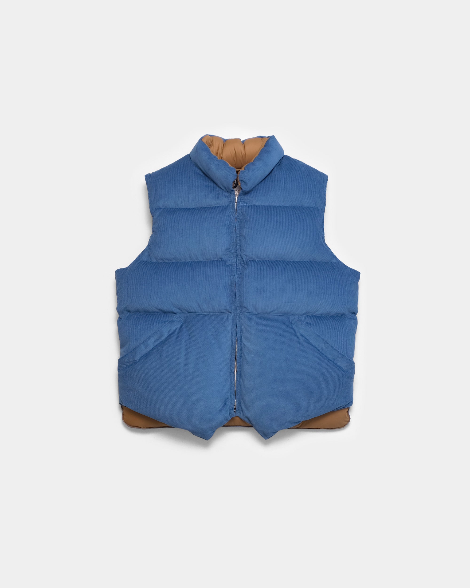 Crescent Down Works North by Northwest Vest - Corduroy - Blue