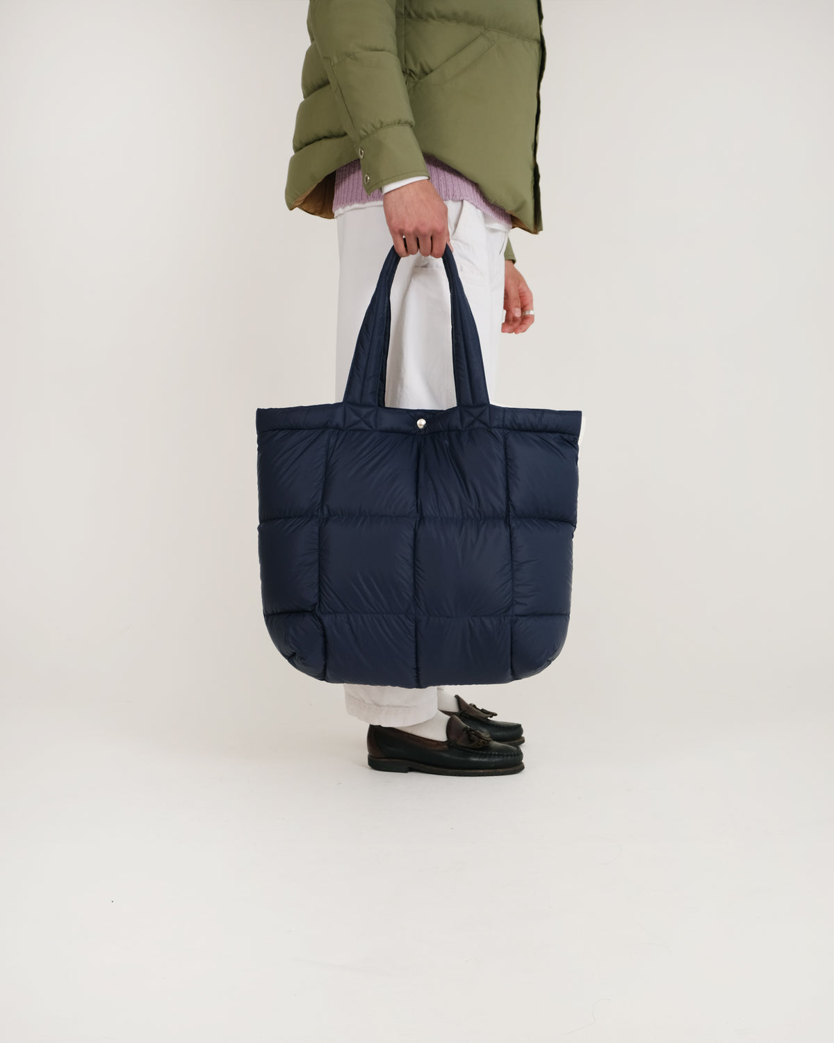 Down Tote - Streakfree Nylon - Navy